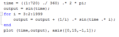 squarewave through 1999 code