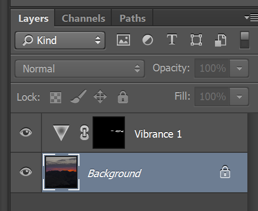 vibrance layer