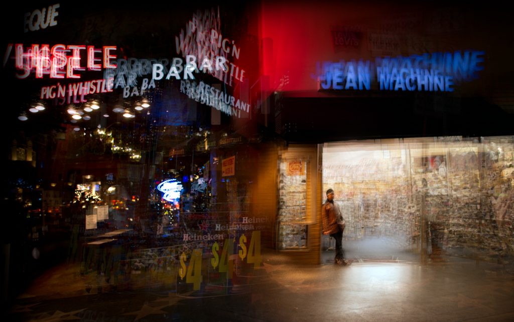 Man outside Clothing Store, Hollywood, 2011