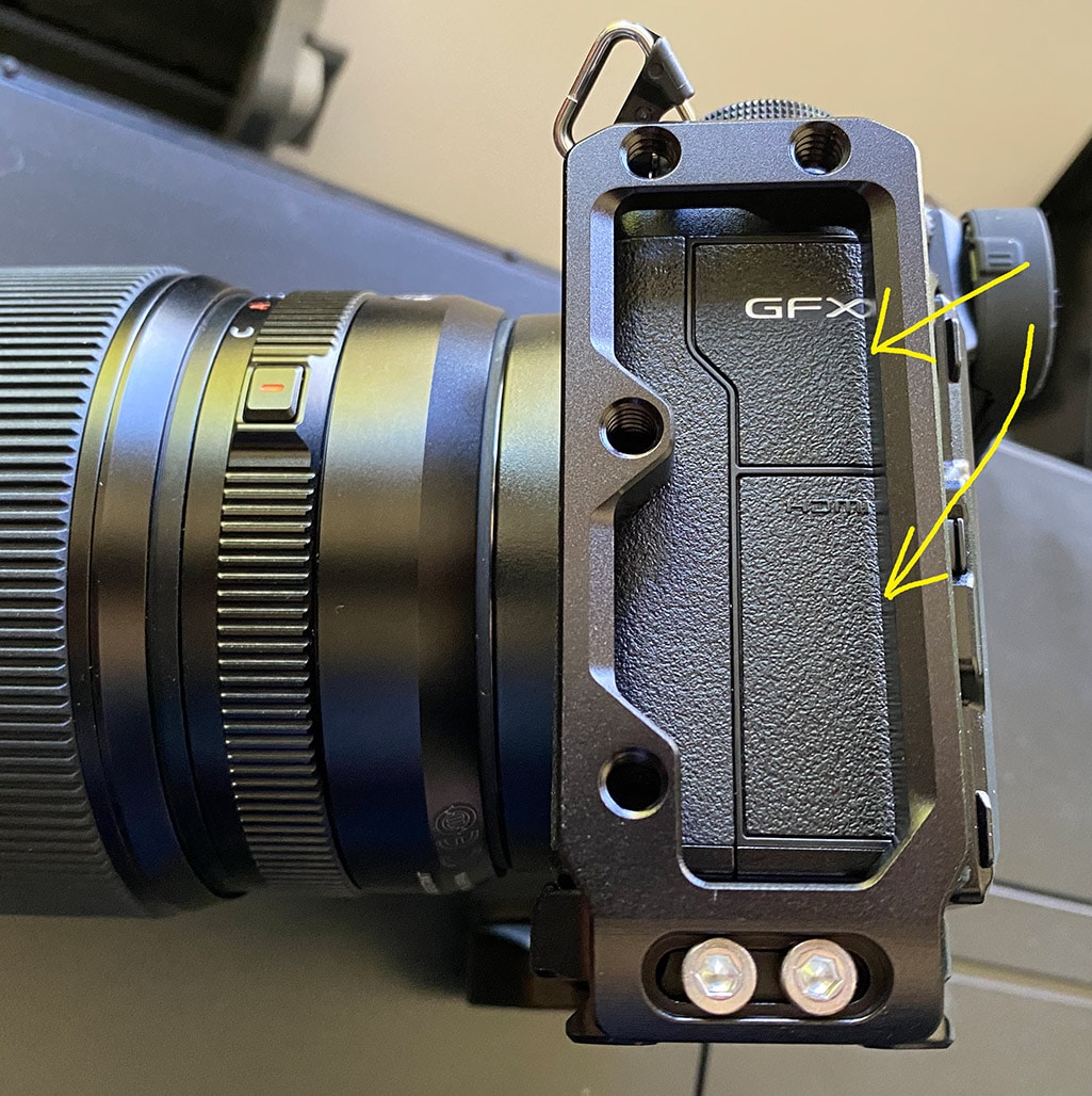 fuji gfx 100s l bracket