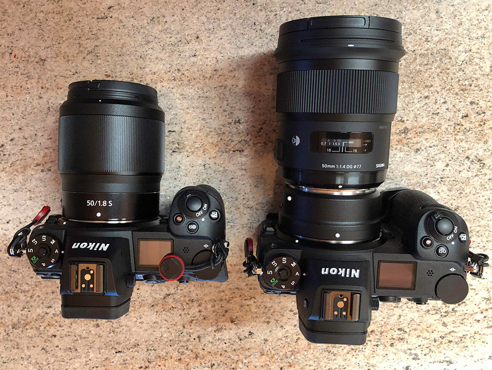 Nikon 50/1.8 S, Sigma 50/1.4 ART on Z7 - the last word