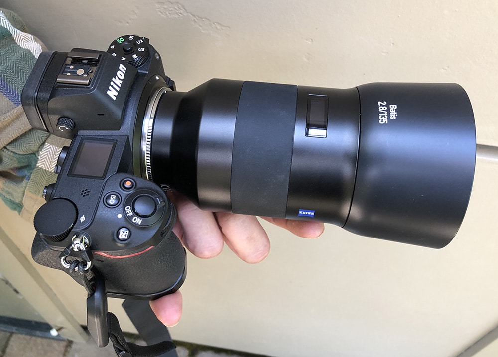 Zeiss Batis 135 On Nikon Z7