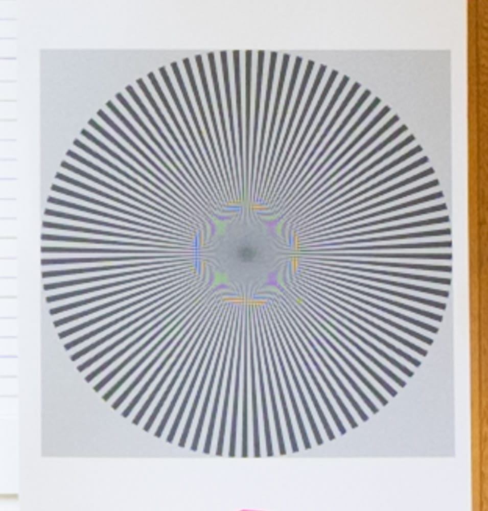 siemens star test chart